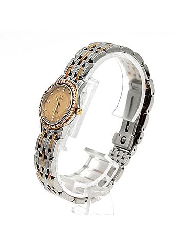 Omega Omega De Ville Prestige Combination D-16P 413.25.22.60.58.001 SSxYG Quartz Watch (view 2)