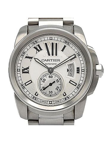 Cartier Cartier Calibre de LM W7100015 SS Automatic Watch (view 1)