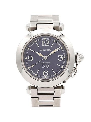 Cartier Cartier Pasha C Grande Date W31047M7 Stainless Steel Automatic Watch (view 1)