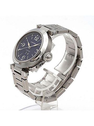 Cartier Cartier Pasha C Grande Date W31047M7 Stainless Steel Automatic Watch (view 2)