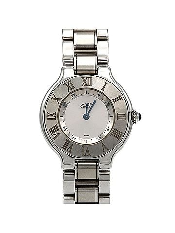 Cartier Cartier Must 21 SM W10109T2 SS Quartz Watch (view 1)