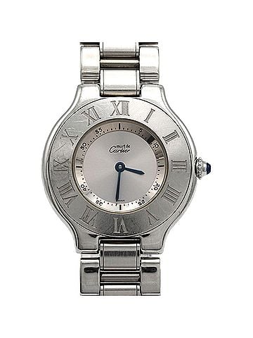 Cartier Cartier Must 21LM W10110T2 SS Quartz Watch (view 1)
