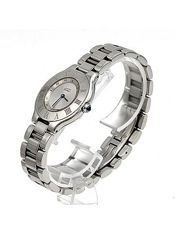 Cartier Cartier Must 21LM W10110T2 SS Quartz Watch (view 2)
