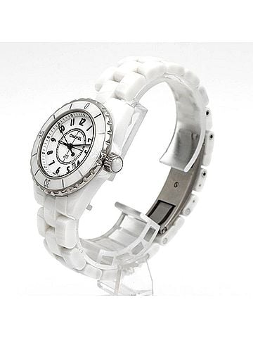 Chanel Chanel J12 33mm Ceramic H0968 Quartz Watch (view 2)