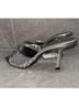 MNG 100% Synthetic Solid Silver Heels Size EU 35 - photo 5