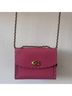 Coach 100% Leather Pink Leather Shoulder Bag One size - photo 3