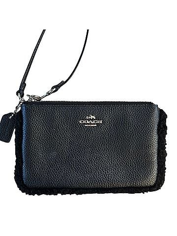 Coach coach Leather Wristlet (view 1)