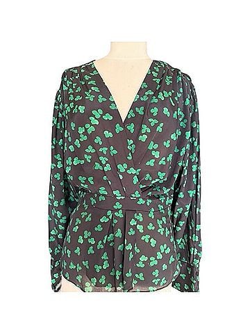The Kooples Naive Romantic Flowers Long Sleeve T-Shirt (view 2)
