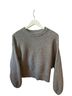 Express Gray Long Sleeve Blouse Size XS - photo 1