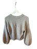 Express Gray Long Sleeve Blouse Size XS - photo 2