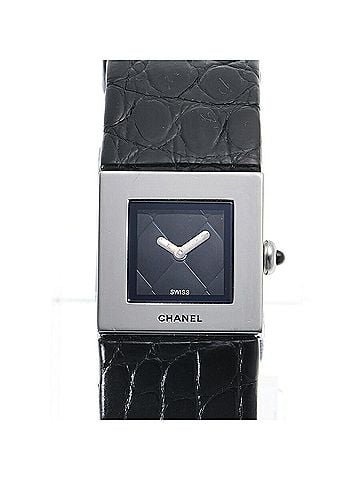 Chanel Chanel Matelassé H0116 Black Quartz Watch (view 1)