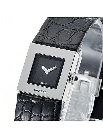 Chanel Chanel Matelassé H0116 Black Quartz Watch (view 2)