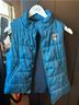 American Eagle Outfitters 100% Polyester Solid Plaid Blue Vest Size S - photo 4