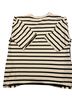 Zara Stripes White Black Short Sleeve Blouse Size S - photo 2