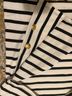 Zara Stripes White Black Short Sleeve Blouse Size S - photo 5