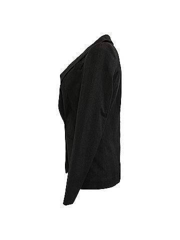 Brunello Cucinelli Brunello Cucinelli Striped Blazer wit Pockets in Black Wool (view 2)