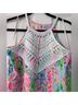 Lilly Pulitzer 100% Polyester Floral Multi Color Casual Dress Size 2 - photo 10