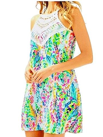 Lilly Pulitzer Pearl Soft Shift Casual Dress (view 1)
