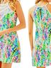 Lilly Pulitzer 100% Polyester Floral Multi Color Casual Dress Size 2 - photo 2