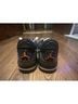 Nike Black White Orange Sneakers Size 8 1/2 - photo 4
