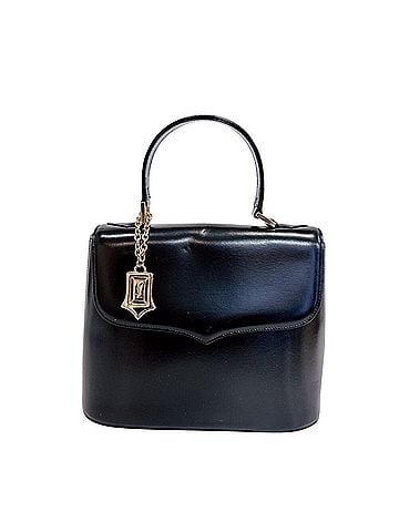 Yves Saint Laurent YVES SAINT LAURENT Leather Shoulder Bag, Black (view 1)