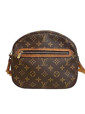 Louis Vuitton LOUIS VUITTON Leather Shoulder Bag, Brown (view 2)