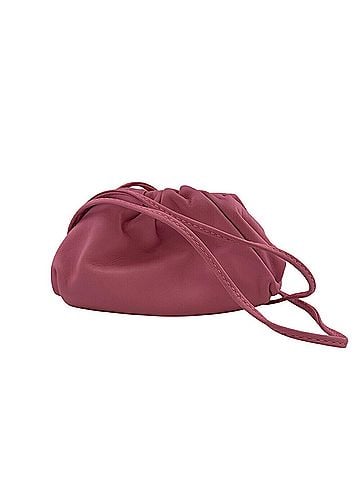 Bottega Veneta BOTTEGA VENETA Mini The Pouch Coin Case, Gathered Style, Minimalist Pink (view 1)
