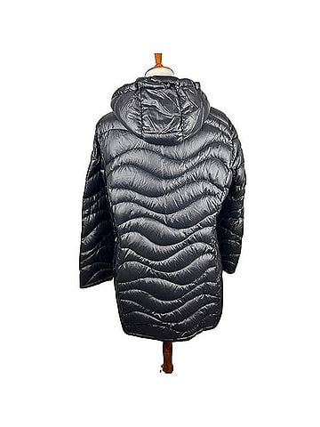 Andrew Marc Long Down Puffer Coat Jacket (view 2)