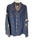 Bob Mackie Floral Blue Denim Jacket Size 2X - photo 1