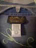 Bob Mackie Floral Blue Denim Jacket Size 2X - photo 3