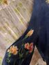 Bob Mackie Floral Blue Denim Jacket Size 2X - photo 8
