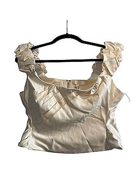 LoveShackFancy Ileana Short Sleeve Blouse (view 1)