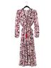 Alexis 100% Polyester Floral Multi Color Cocktail Dress Size S - photo 1