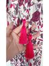 Alexis 100% Polyester Floral Multi Color Cocktail Dress Size S - photo 5