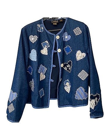 Allure Vintage Patchwork Jacket Jacket (view 1)