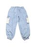 Pol 100% Cotton Solid Blue Cargo Pants Size S - photo 2