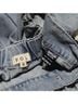 Pol 100% Cotton Solid Blue Cargo Pants Size S - photo 3