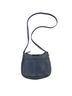 Worthington 100% Leather Blue Crossbody Bag One size - photo 1