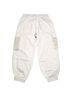 Pol 100% Cotton Solid White Ivory Cargo Pants Size S - photo 2
