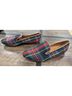 J.Crew Tweed Green Red Flats Size 6 - photo 3
