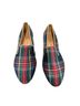 J.Crew Tweed Green Red Flats Size 6 - photo 1