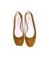 Ecco 100% Suede Solid Brown Flats Size 10 - photo 1