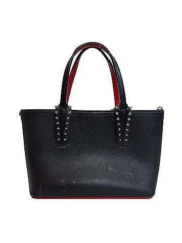 Christian Louboutin Christian Louboutin Cabata Leather Handbag, Black (view 2)