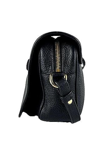 Prada Prada PRADA Shoulder Bag Leather Black Gold Women's z10738 (view 2)