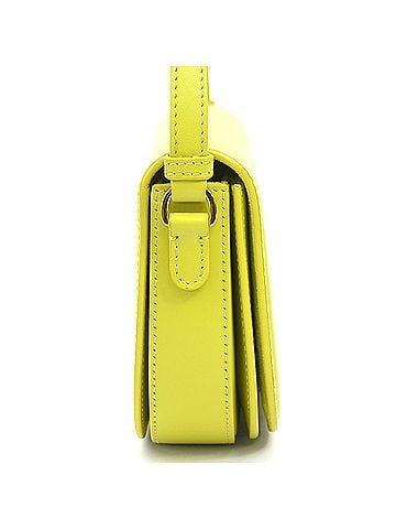 Christian Dior Christian Dior shoulder bag, CD signature, leather, yellow, women's, 90286k (view 2)