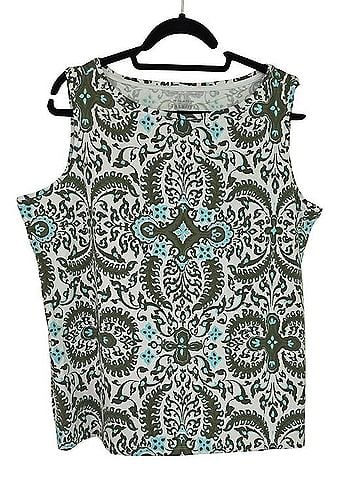 Talbots Bateau Neck Tank Tank Top (view 1)
