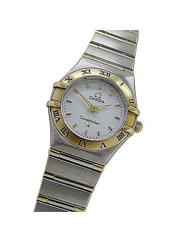 Omega Omega Constellation Mini 1362.70 Women's Watch, Brand Name, Shell Case, Quartz Movement, Stainless Steel (SS) and Gold (YG) Combination. (view 1)