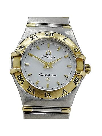 Omega Omega Constellation Mini 1362.70 Women's Watch, Brand Name, Shell Case, Quartz Movement, Stainless Steel (SS) and Gold (YG) Combination. (view 2)
