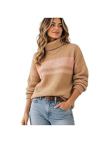 J.Crew Cashmere Relaxed Turtleneck Sweater Cashmere Pullover Sweater (view 1)