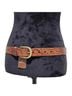 Patricia Nash 100% Leather Brown Belt Size L - photo 2